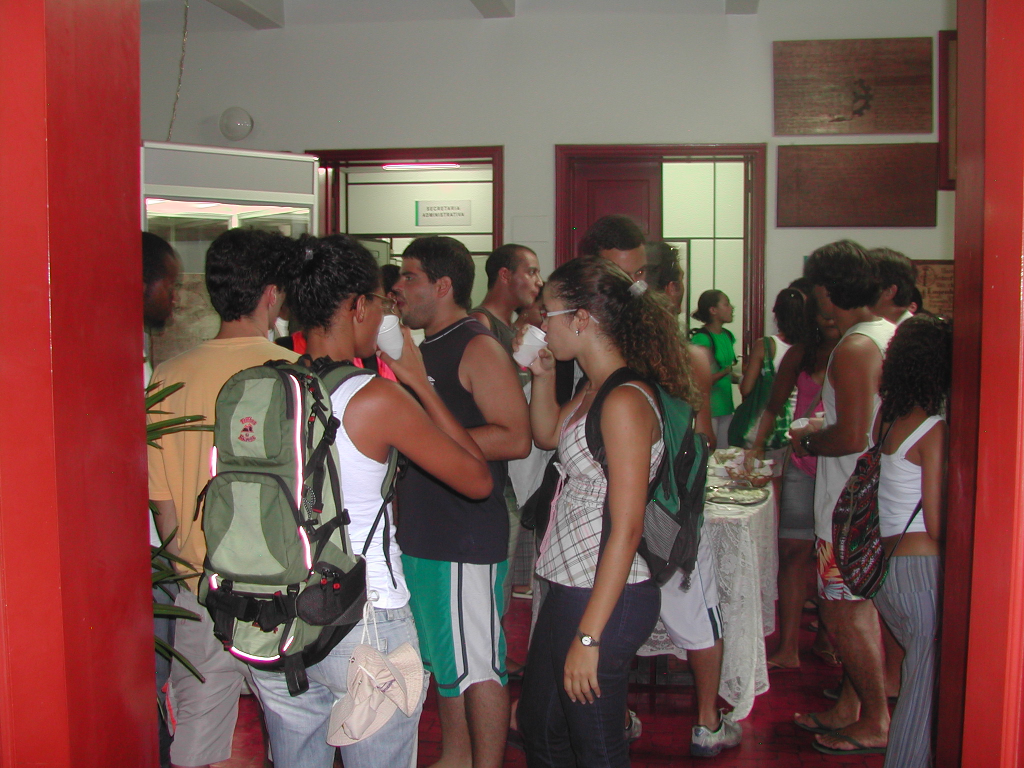 Recep&ccedil;&atilde;o dos calouro 2009-1